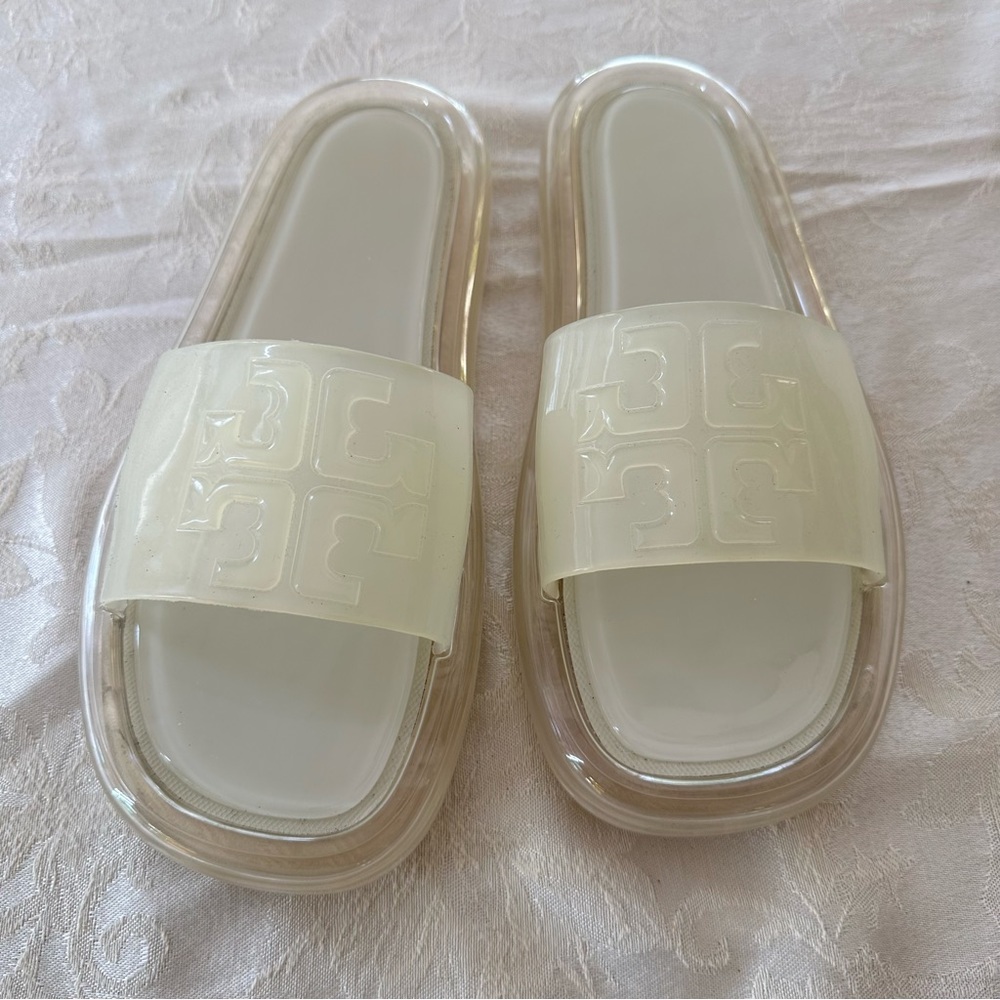 Size 8 Tory Burch Jelly slide